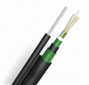 Cable de fribra óptica acorazado doble doble DJDA del solo modo G652d de la chaqueta