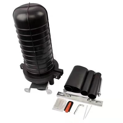 Vertical 1 en hacia fuera cierre de aislamiento mecánico de la fibra óptica de la caja de empalme del cable del empalme 4 del cierre óptico de la bóveda