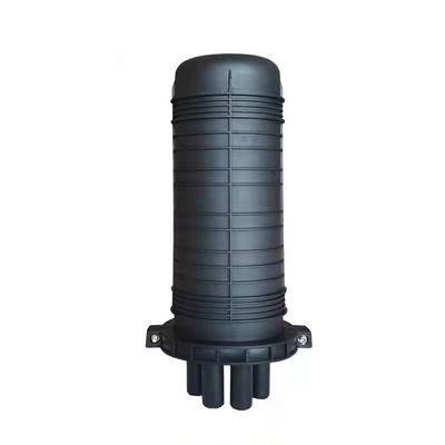 Vertical 1 en hacia fuera cierre de aislamiento mecánico de la fibra óptica de la caja de empalme del cable del empalme 4 del cierre óptico de la bóveda