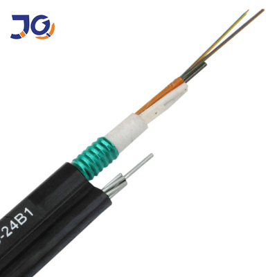 6 / 24 tubos flojos centrales GYTC8S del solo modo de la base acanalaron la cinta para el cable de fribra óptica al aire libre