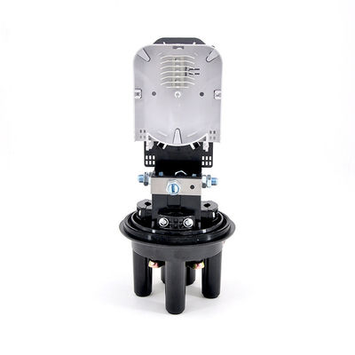 Cúpula impermeable IP68 Fibra óptica cierre de empalme Precio de plástico 1 en 4 fuera