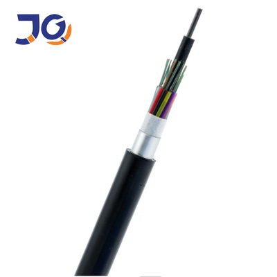 Anti al aire libre - tubo flojo multi fibroóptico acorazado 24 del cable GYTA del roedor SM base 36 48