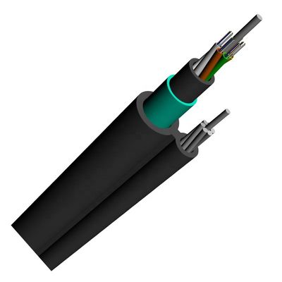 Solo cable de fribra óptica acorazado DJSA de la chaqueta doble al aire libre