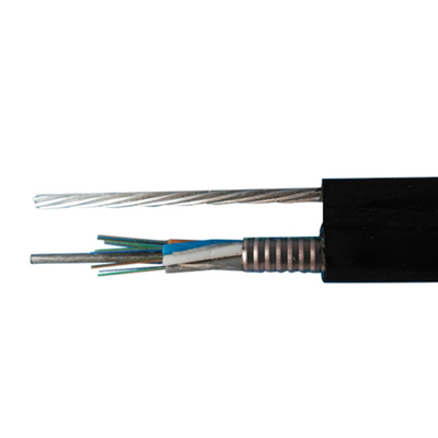 cable de fribra óptica aéreo G652d 6 de la base al aire libre de gytc8s 1 kilómetro