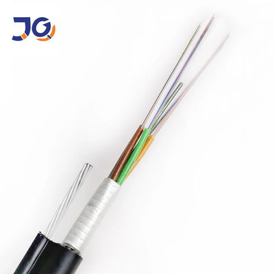 Cuadro 8 autosuficiente aéreo acorazado de GYTC8S del cable de fribra óptica del solo modo