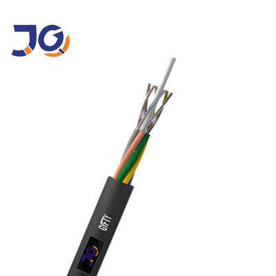 Modo único de conducto exterior G652D FRP miembro de resistencia 12 24 48 96 núcleo cable de fibra óptica fibra óptica GYFTY